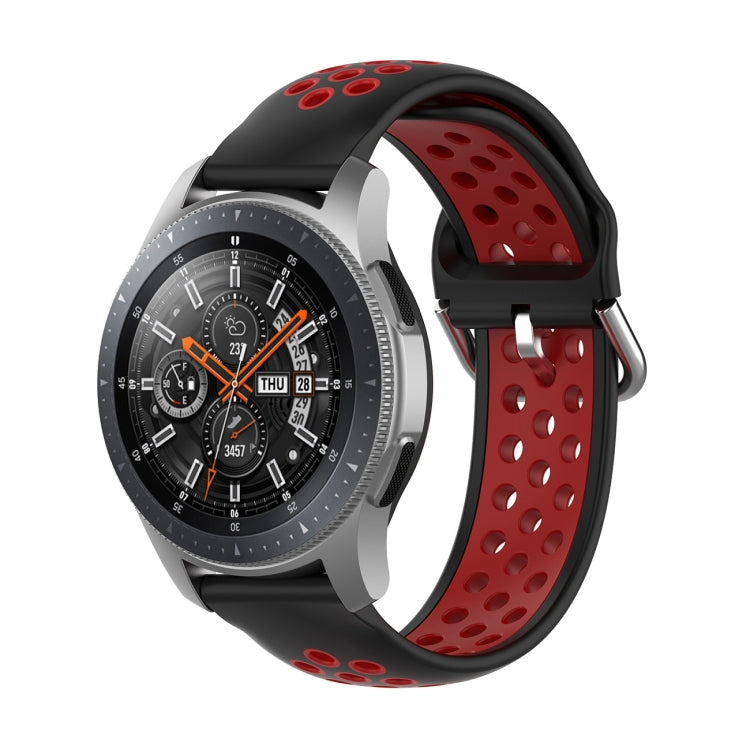 Universal Sports Two-tone Silicone Replacement Wrist Strap, For Huawei Watch GT2 / Honor Magic Watch 2 46mm