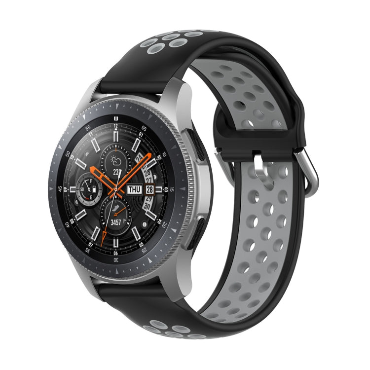 Universal Sports Two-tone Silicone Replacement Wrist Strap, For Huawei Watch GT2 / Honor Magic Watch 2 46mm
