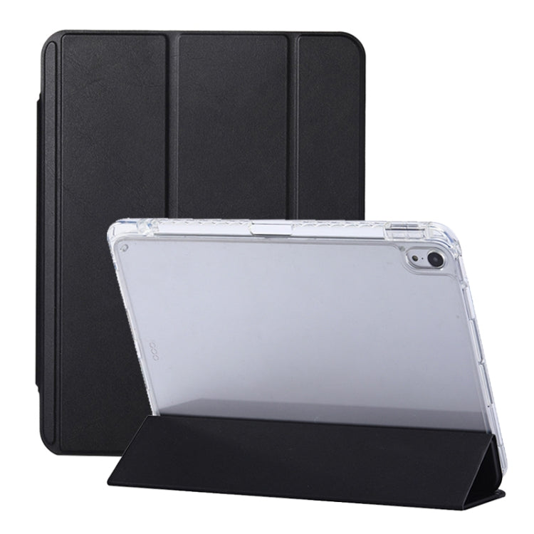 3-Fold Lock Buckle Leather Smart Tablet Case, For iPad Air 11 2024 / iPad Pro 11, For iPad 10th Gen 10.9 2022, For iPad Air 2022 / 2020 10.9, For iPad 10.2 2021 / 2020 / 10.5, For iPad Air / Air 2 / 9.7 2017 / 2018