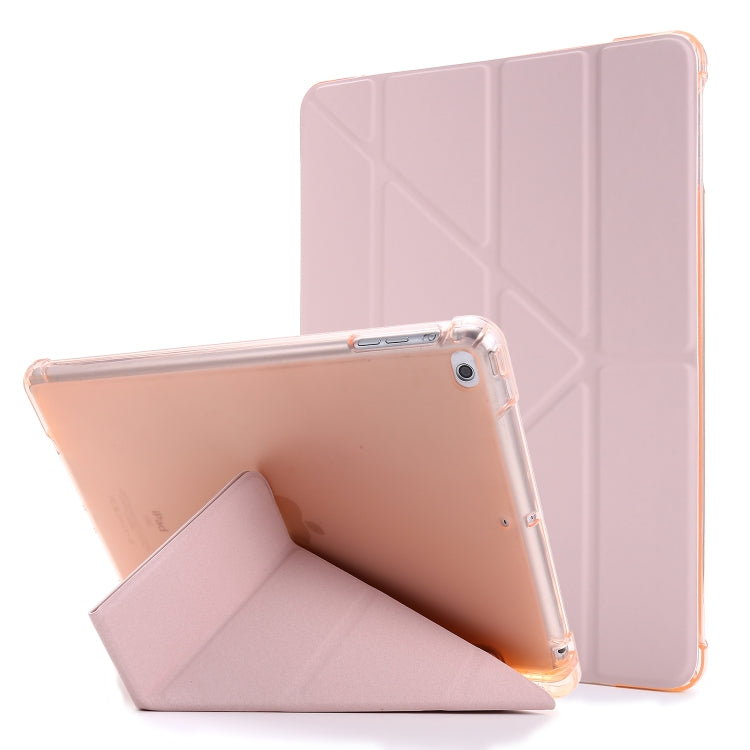 Airbag Deformation Horizontal Flip Leather Case with Holder & Pen Holder, For iPad 9.7 (2018) & (2017), For iPad Air 2