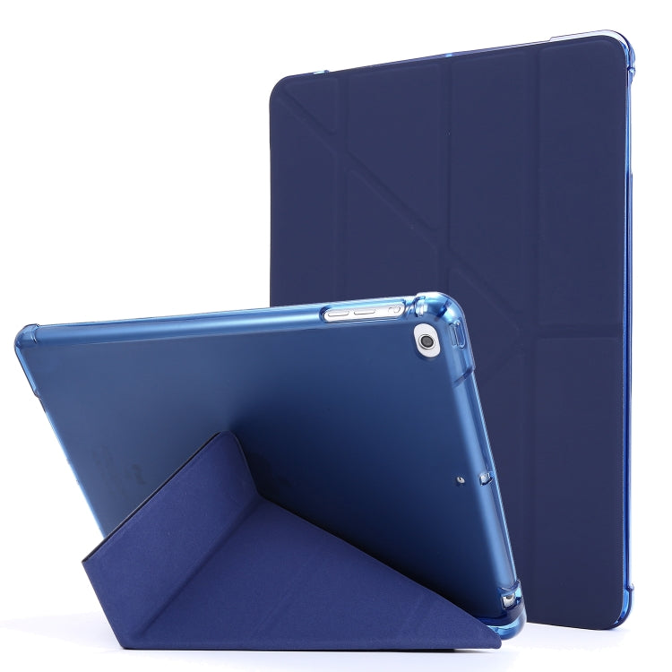 Airbag Deformation Horizontal Flip Leather Case with Holder & Pen Holder, For iPad 9.7 (2018) & (2017), For iPad Air 2