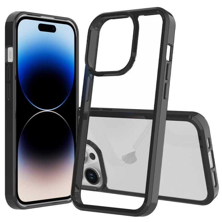 Scratchproof Acrylic TPU Phone Case, For iPhone 16 Pro Max, For iPhone 16 Pro, For iPhone 16 Plus, For iPhone 16, For iPhone 15 Pro Max, For iPhone 15 Pro, For iPhone 15 Plus, For iPhone 15