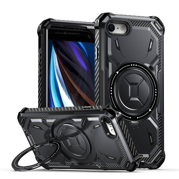 Armor Series Holder Phone Case, For iPhone 15 Plus, For iPhone 15, For iPhone SE 2022 / 2020 / 8 / 7, For iPhone XR