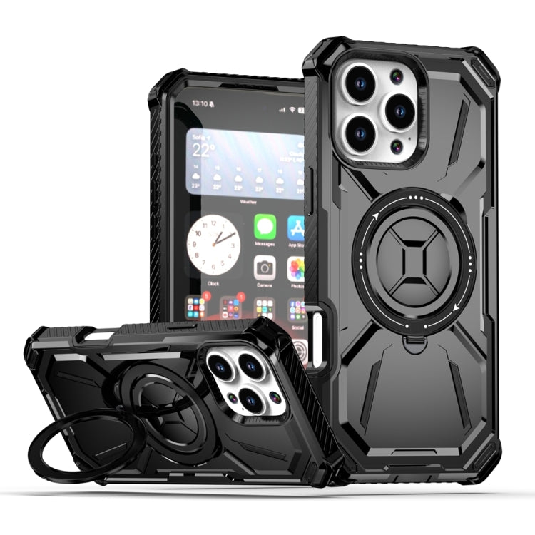 Armor Series Holder Phone Case, For iPhone 16 Pro Max, For iPhone 16 Pro, For iPhone 16 Plus, For iPhone 16, For iPhone 15 Pro Max, For iPhone 15 Pro