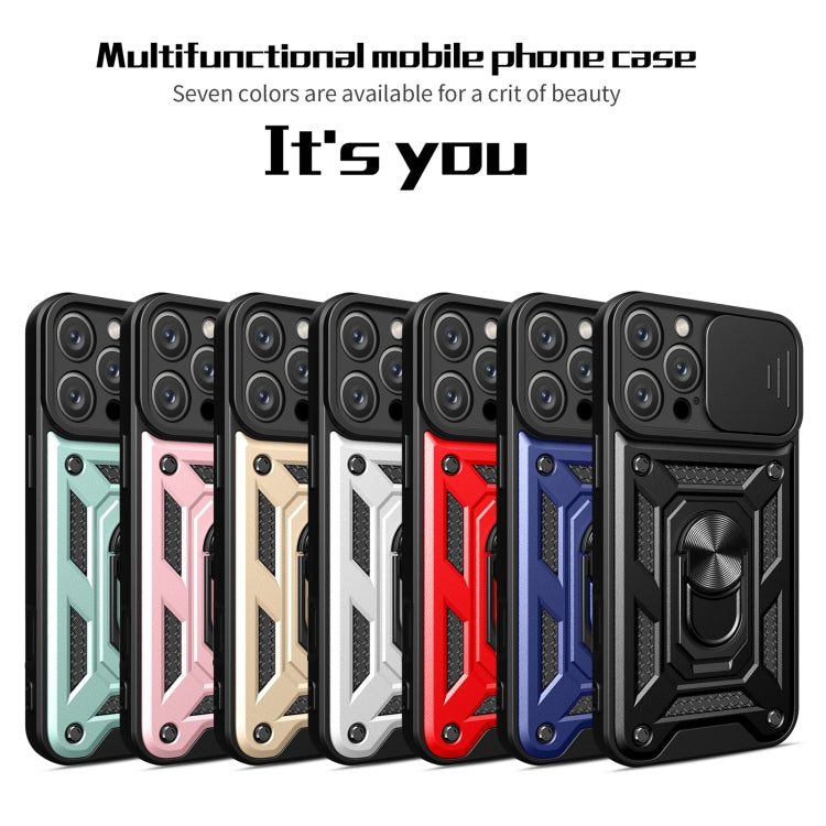 Sliding Camera Cover Design TPU+PC Phone Case, For iPhone 16 Pro Max, For iPhone 16 Pro, For iPhone 16 Plus, For iPhone 16