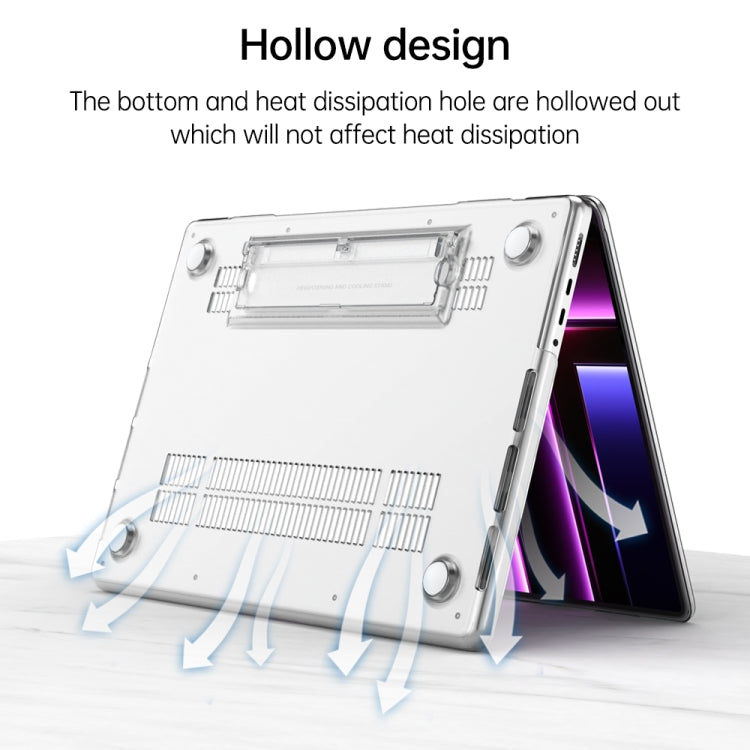 Frosted Translucent Laptop Protective Case, For Macbook Pro 16.2 2023 A2991/A2780, For Macbook Pro 13 A2289/A2251/A2338, For Macbook Air 13 A1932/A2179/A2337