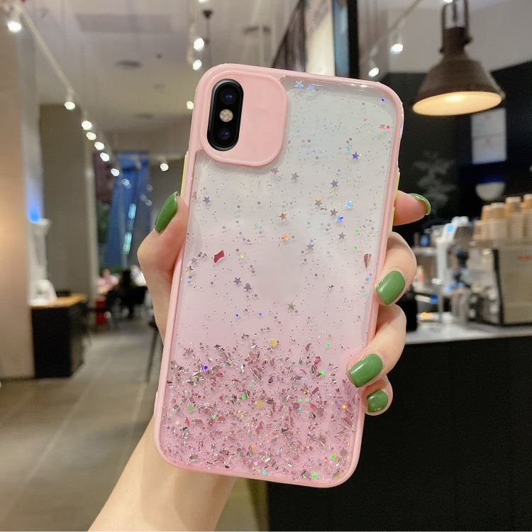 Starry Gradient Glitter Powder TPU Phone Case, For iPhone 11 Pro Max, For iPhone 11, For iPhone 11 Pro, For iPhone XS / X