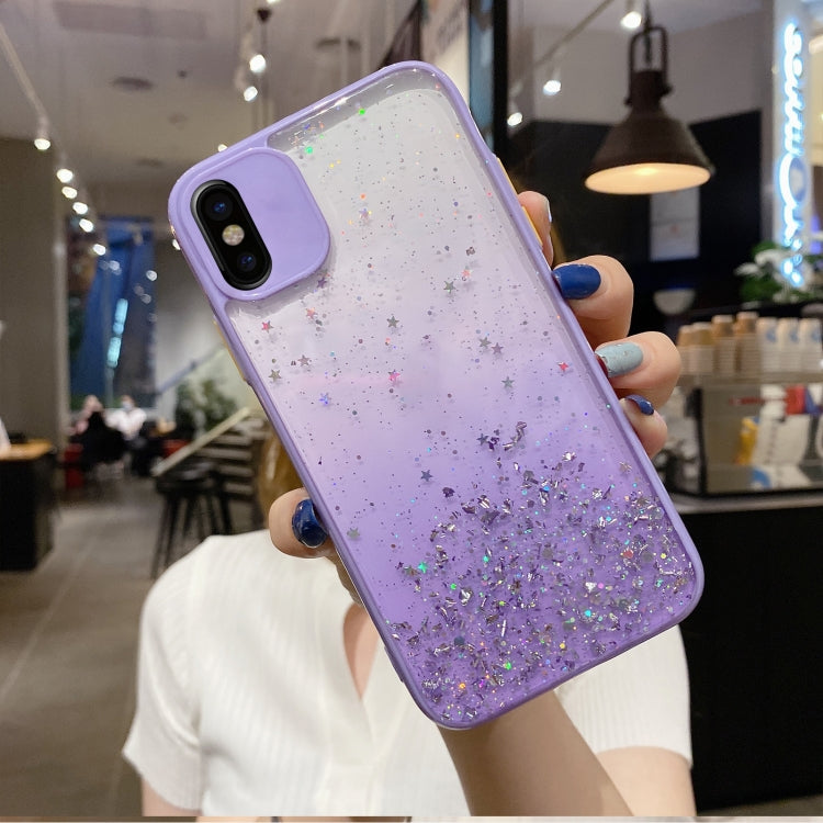 Starry Gradient Glitter Powder TPU Phone Case, For iPhone 11 Pro Max, For iPhone 11, For iPhone 11 Pro, For iPhone XS / X