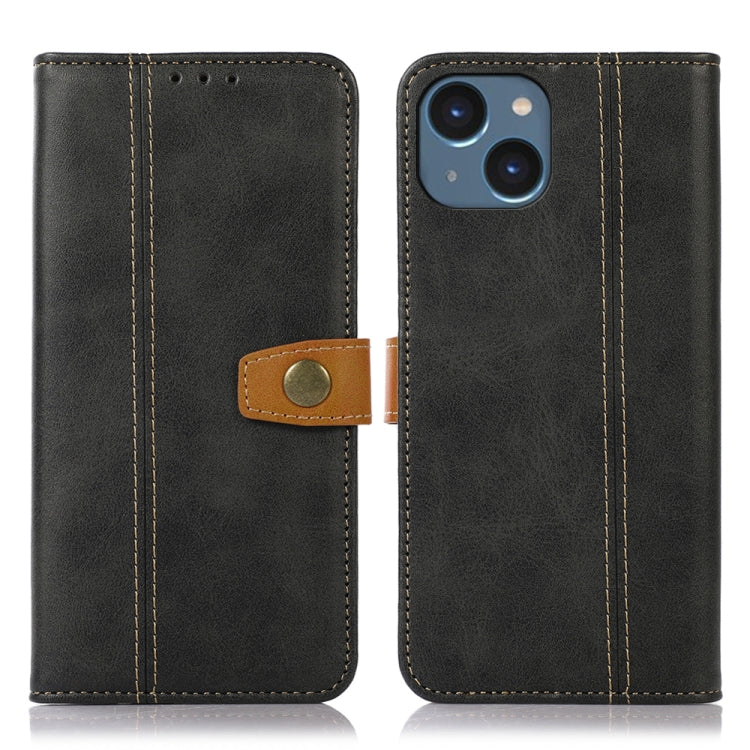 Stitching Thread Calf Texture Leather Phone Case, For iPhone 16 Pro Max, For iPhone 16 Pro, For iPhone 16 Plus, For iPhone 16, For iPhone 15 Pro Max, For iPhone 15 Pro, For iPhone 15 Plus, For iPhone 15