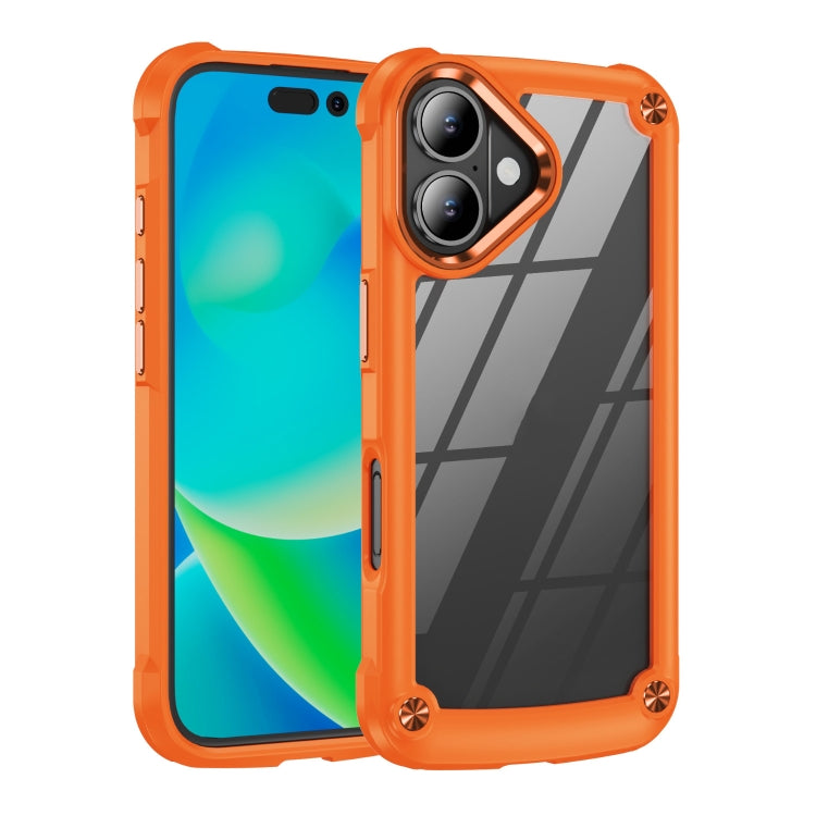 TPU + PC Lens Protection Phone Case, For iPhone 16 Pro Max, For iPhone 16 Pro, For iPhone 16 Plus, For iPhone 16, For iPhone 15 Pro Max