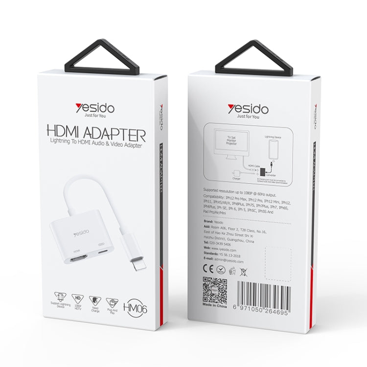 Yesido HM06 8 Pin to HDMI Audio Video Adapter, HM06