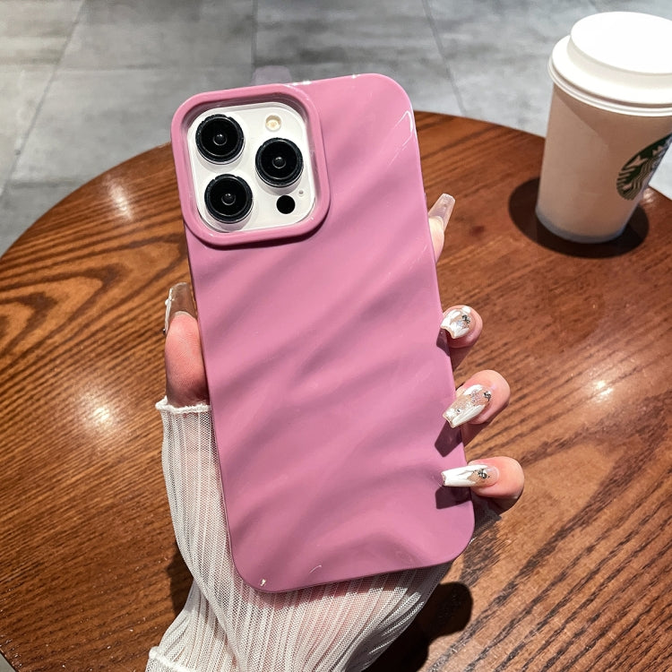 Solid Color Wave Texture TPU Phone Case, For iPhone 14 Plus, For iPhone 14 /13, For iPhone 14 Pro, For iPhone 14 Pro Max