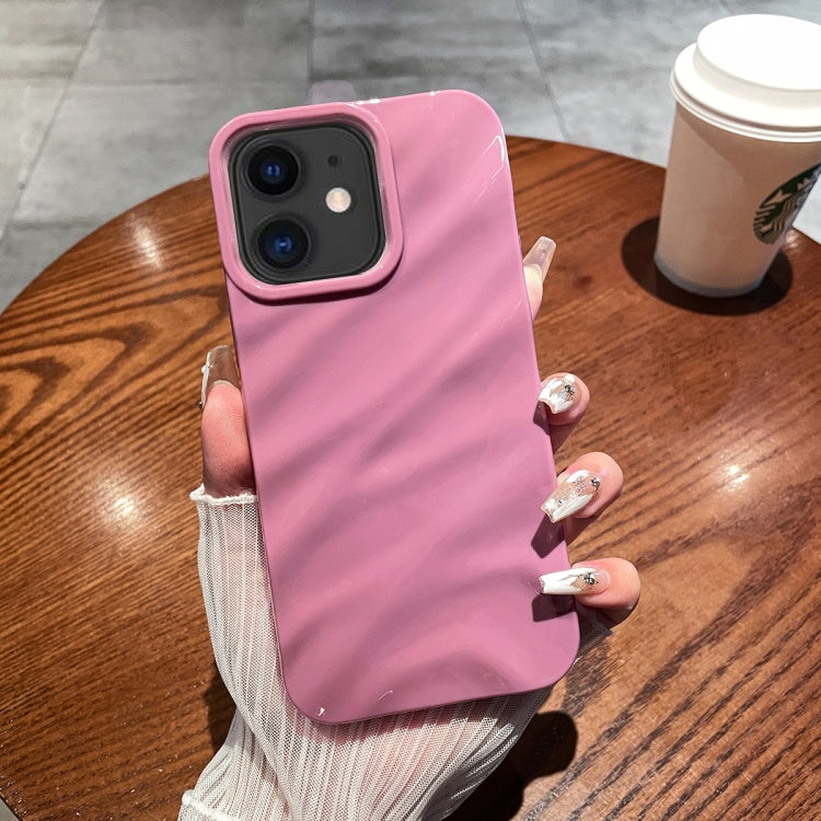 Solid Color Wave Texture TPU Phone Case, For iPhone 12 Pro Max, For iPhone 11 Pro Max, For iPhone 11, For iPhone X / XS