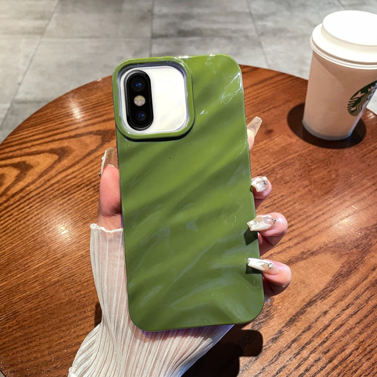 Solid Color Wave Texture TPU Phone Case, For iPhone 12 Pro Max, For iPhone 11 Pro Max, For iPhone 11, For iPhone X / XS