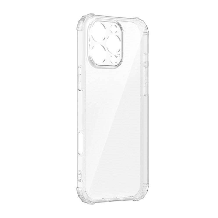 Four-Corner Shockproof Clear TPU Phone Case, For iPhone 16 Pro Max, For iPhone 16 Pro, For iPhone 16 Plus, For iPhone 16, For iPhone 15 Pro Max, For iPhone 15 Pro, For iPhone 15 Plus, For iPhone 15