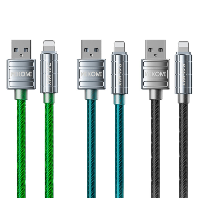 WK WDC-203i 2.4A USB to 8 Pin Data Cable, Length: 1m, WDC-203i