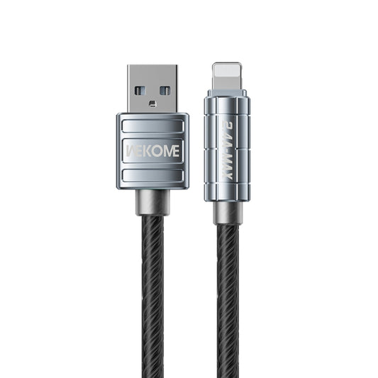 WK WDC-203i 2.4A USB to 8 Pin Data Cable, Length: 1m, WDC-203i