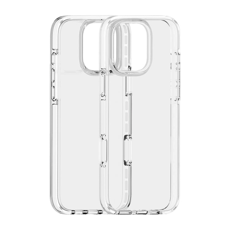 Two-color Shockproof High Transparency TPU Phone Case, For iPhone 16 Pro Max, For iPhone 16 Pro, For iPhone 16 Plus, For iPhone 16, For iPhone 15 Pro Max, For iPhone 15 Pro, For iPhone 15 Plus, For iPhone 15