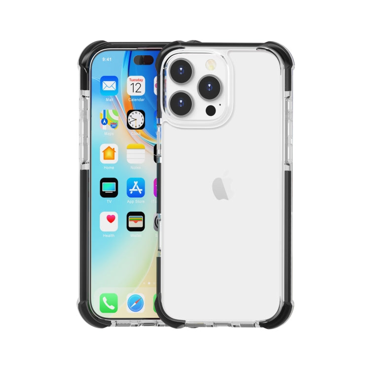 Four-corner Shockproof TPU + Acrylic Phone Case, For iPhone 16 Pro Max, For iPhone 16 Pro, For iPhone 16 Plus