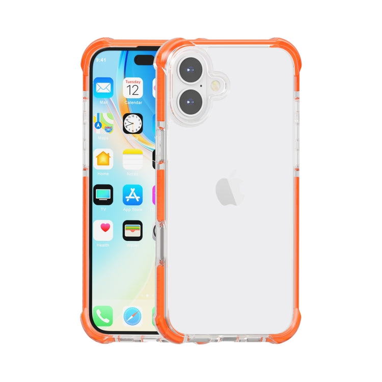 Four-corner Shockproof TPU + Acrylic Phone Case, For iPhone 16 Pro Max, For iPhone 16 Pro, For iPhone 16 Plus