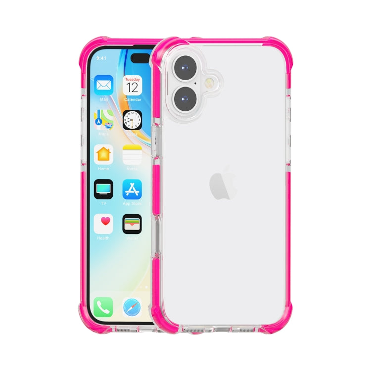 Four-corner Shockproof TPU + Acrylic Phone Case, For iPhone 16 Pro Max, For iPhone 16 Pro, For iPhone 16 Plus