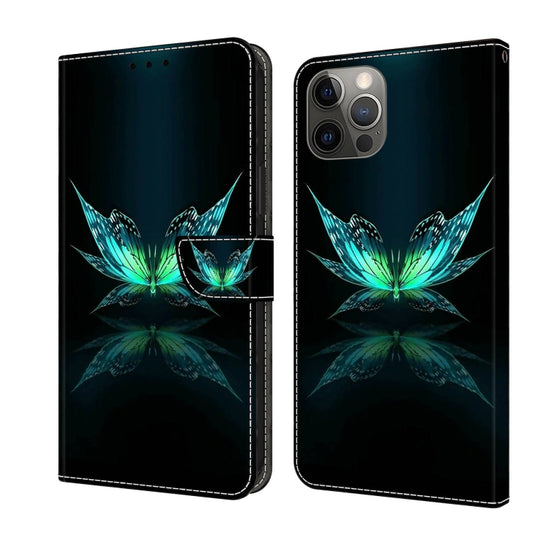 Crystal 3D Shockproof Protective Leather Phone Case, For iPhone 11 Pro
