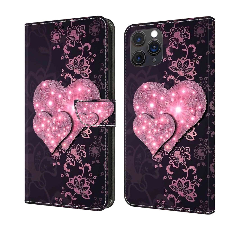 Crystal 3D Shockproof Protective Leather Phone Case