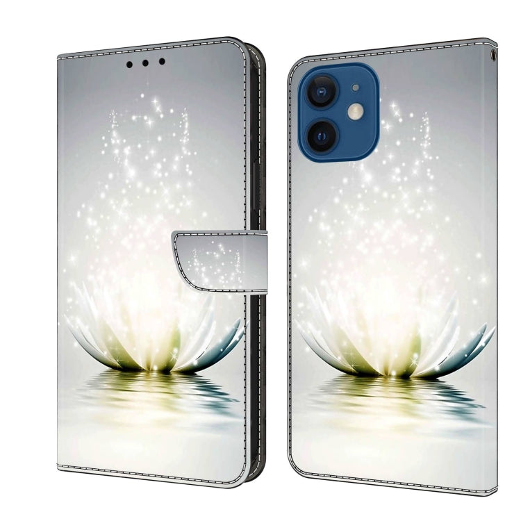Crystal 3D Shockproof Protective Leather Phone Case, For iPhone 12 mini / 13 mini