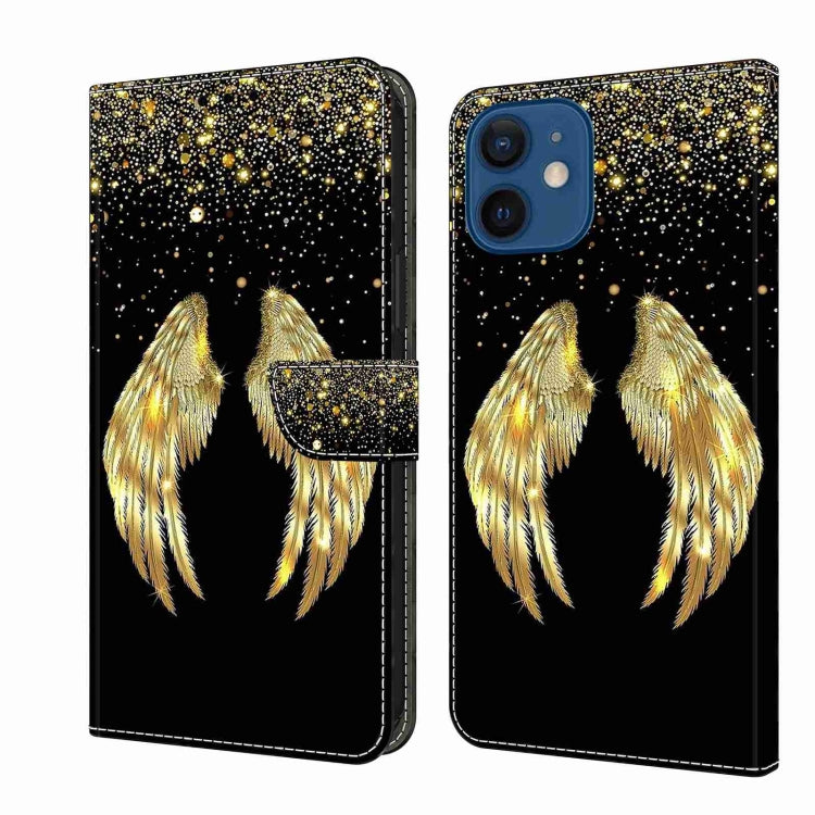 Crystal 3D Shockproof Protective Leather Phone Case, For iPhone 12 mini / 13 mini