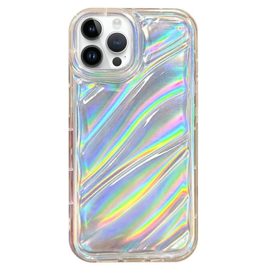 Laser Sequin Waves TPU Phone Case, For iPhone 13 Pro, For iPhone 13, For iPhone 12, For iPhone 12 Pro Max, For iPhone 12 Pro, For iPhone 11 Pro Max