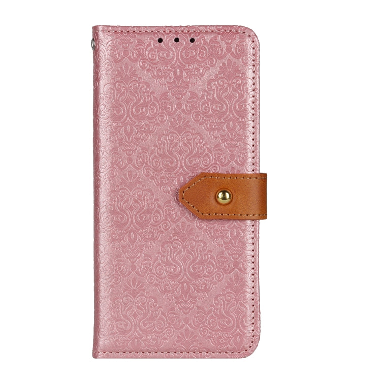 European Floral Embossed Leather Phone Case, For iPhone 16 Pro Max, For iPhone 16 Pro, For iPhone 16 Plus, For iPhone 16, For iPhone SE 2024, For iPhone 15 Pro Max, For iPhone 15 Pro, For iPhone 15 Plus, For iPhone 15