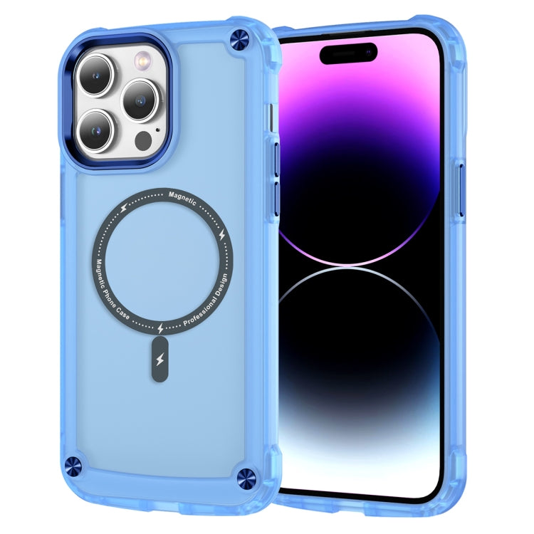 Skin Feel TPU + PC MagSafe Magnetic Phone Case, For iPhone 16 Pro Max, For iPhone 16 Pro, For iPhone 16 Plus, For iPhone 16, For iPhone 15 Pro Max, For iPhone 15 Pro, For iPhone 15 Plus, For iPhone 15