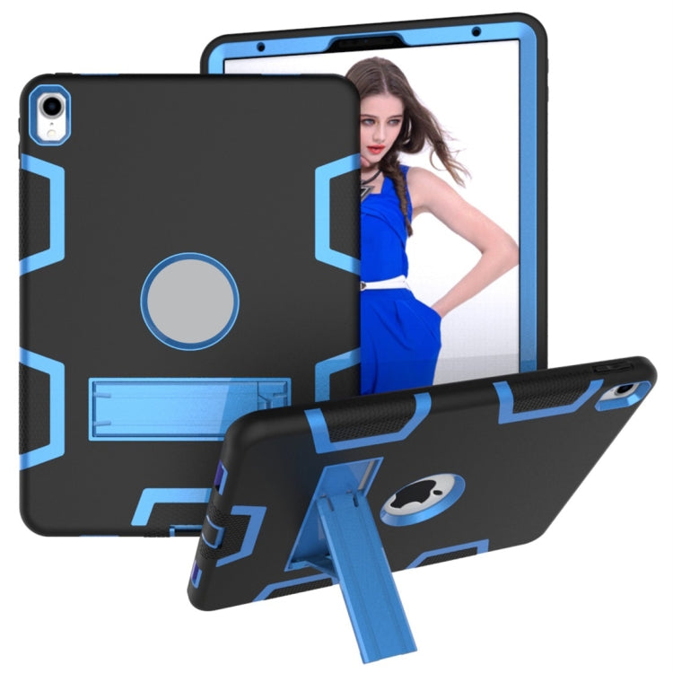 Shockproof PC + Silicone Protective Case，with Holder, For iPad Pro 11 (2018), For iPad 4 / 3 / 2 / 1