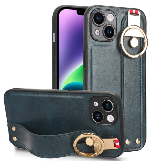 Wristband Leather Back Phone Case, For iPhone 13, For iPhone 13 mini, For iPhone 12, For iPhone 12 Pro Max