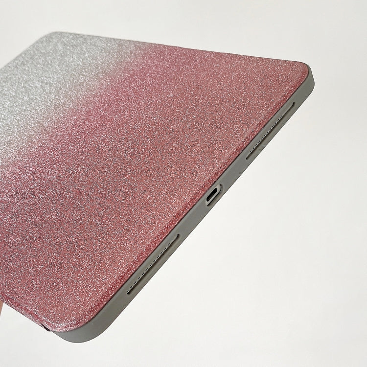 Gradient Glitter Magnetic Split Leather Tablet Case, For iPad Air 11 2024 / iPad Pro 11, For iPad Pro 12.9 2022 / 2021 / 2020, For iPad 10th Gen 10.9 2022, For iPad 10.2 2021 / 2020 / 10.5