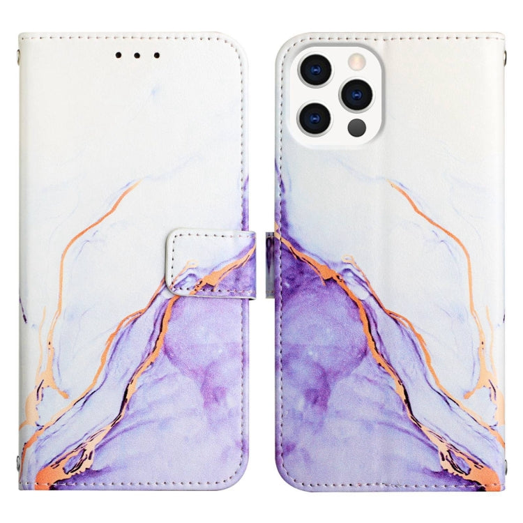 PT003 Marble Pattern Flip Leather Phone Case, For iPhone 15 Pro, For iPhone 15 Plus, For iPhone 15, For iPod Touch 7 / 6 / 5