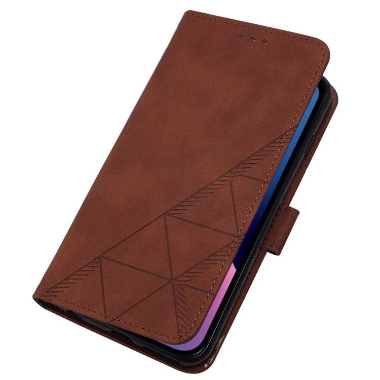 Crossbody 3D Embossed Flip Leather Phone Case, For iPhone 15 Pro, For iPhone 15 Plus, For iPhone 15, For iPod Touch 7 / 6 / 5