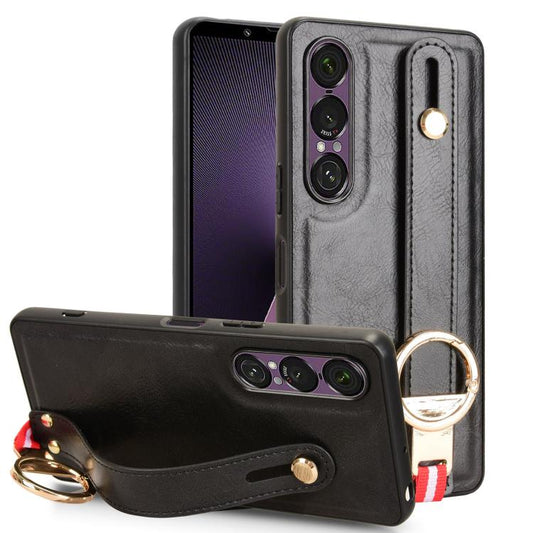 Wristband Leather Back Phone Case