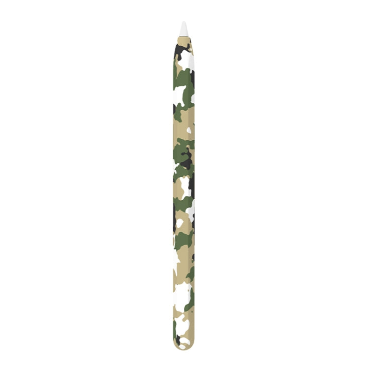 Camouflage Silicone Protective Pen Case, For Apple Pencil 2, For Apple Pencil 1