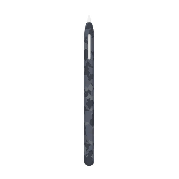 Camouflage Silicone Protective Pen Case, For Apple Pencil 2, For Apple Pencil 1