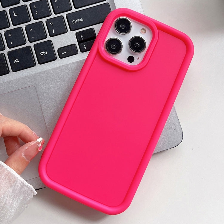 Shockproof Frame Frosted TPU Phone Case, For iPhone 16 Pro Max, For iPhone 16 Pro, For iPhone 16 Plus, For iPhone 16, For iPhone 15 Pro Max, For iPhone 15 Pro