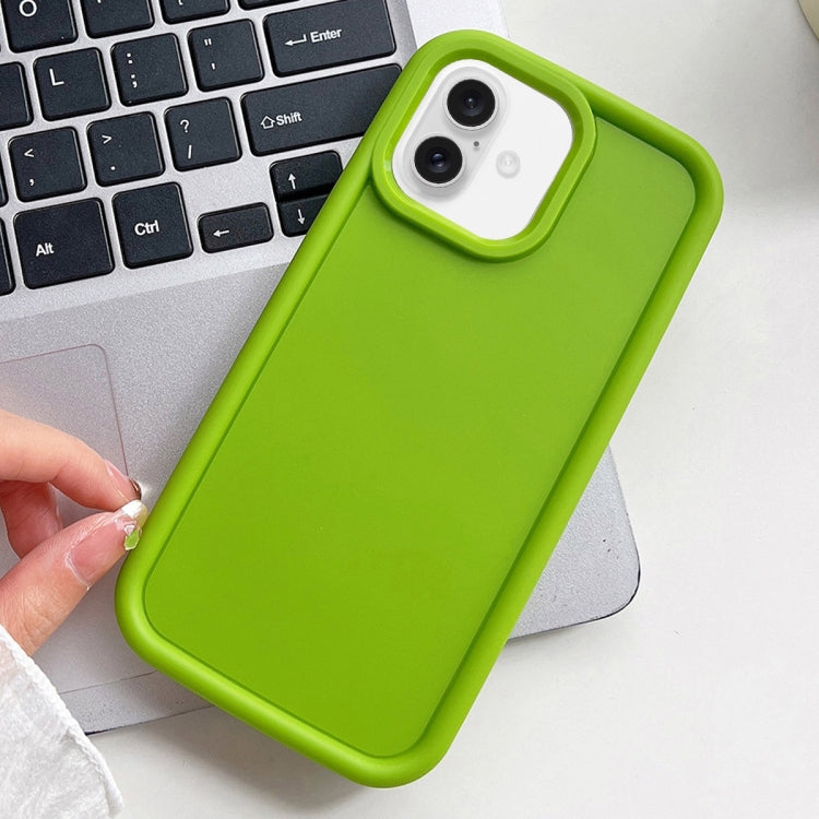 Shockproof Frame Frosted TPU Phone Case, For iPhone 16 Pro Max, For iPhone 16 Pro, For iPhone 16 Plus, For iPhone 16, For iPhone 15 Pro Max, For iPhone 15 Pro