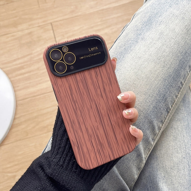 Wood Grain TPU Phone Case with Lens Film, For iPhone 11 Pro, For iPhone X / XS, For iPhone XR, For iPhone XS Max