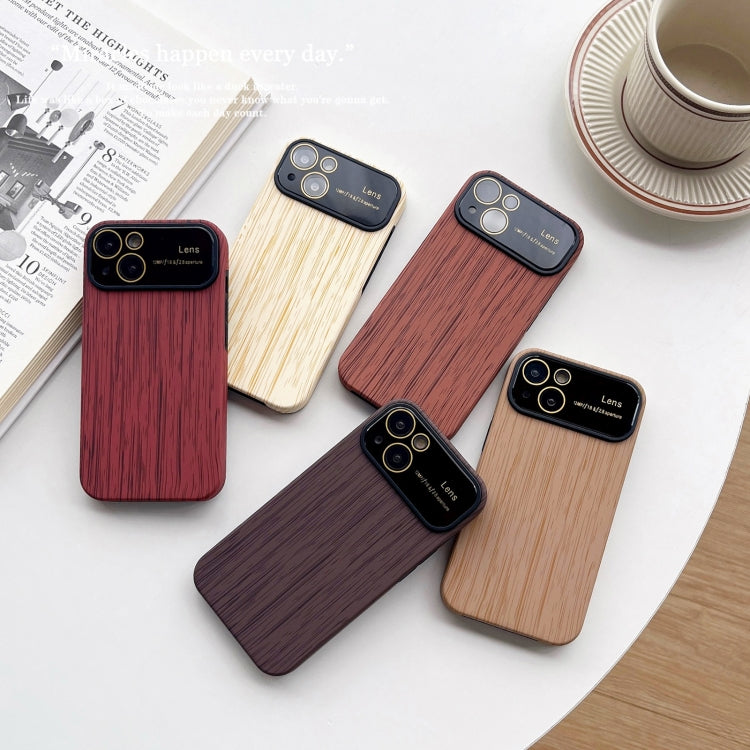 Wood Grain TPU Phone Case with Lens Film, For iPhone 11 Pro, For iPhone X / XS, For iPhone XR, For iPhone XS Max