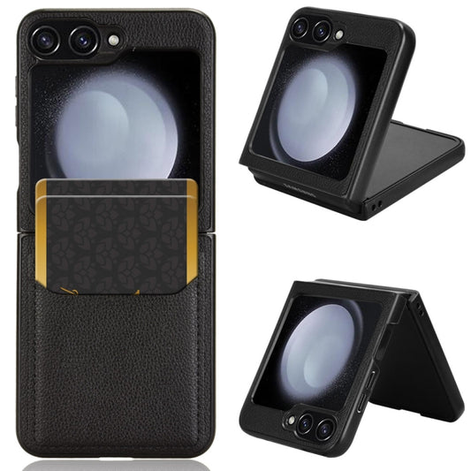 Litchi Texture Card Slots Back Cover Phone Case