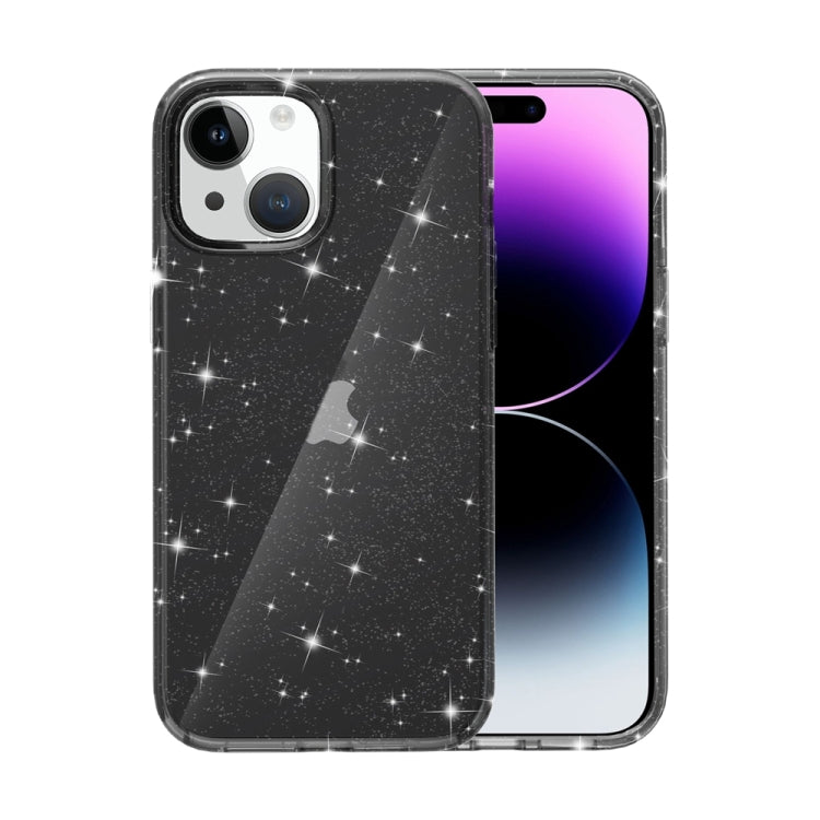 Shockproof Terminator Glitter Powder Phone Case, For iPhone 15