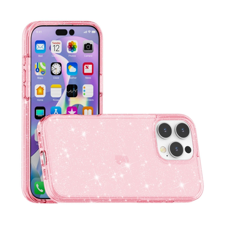 Shockproof Terminator Glitter Powder Phone Case, For iPhone 16 Pro Max, For iPhone 16 Pro, For iPhone 16 Plus, For iPhone 16, For iPhone SE 2024, For iPhone 15 Pro Max