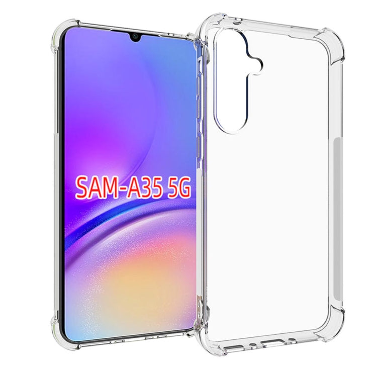 Shockproof Non-slip Thickening TPU Phone Case, For Samsung Galaxy S24 FE 5G, For Samsung Galaxy M55 5G, For Samsung Galaxy M15 / F15 5G, For Samsung Galaxy Xcover 7, For Samsung Galaxy A55 5G, For Samsung Galaxy A35 5G, For Samsung Galaxy S24 Ultra 5G