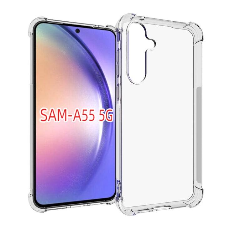 Shockproof Non-slip Thickening TPU Phone Case, For Samsung Galaxy S24 FE 5G, For Samsung Galaxy M55 5G, For Samsung Galaxy M15 / F15 5G, For Samsung Galaxy Xcover 7, For Samsung Galaxy A55 5G, For Samsung Galaxy A35 5G, For Samsung Galaxy S24 Ultra 5G