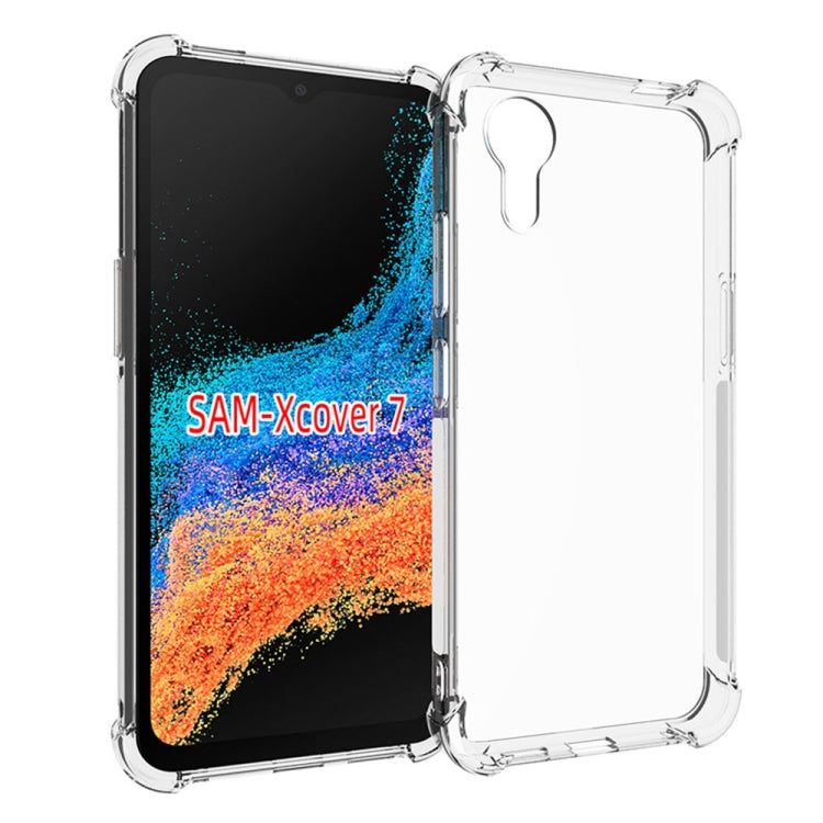 Shockproof Non-slip Thickening TPU Phone Case, For Samsung Galaxy S24 FE 5G, For Samsung Galaxy M55 5G, For Samsung Galaxy M15 / F15 5G, For Samsung Galaxy Xcover 7, For Samsung Galaxy A55 5G, For Samsung Galaxy A35 5G, For Samsung Galaxy S24 Ultra 5G